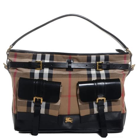 BURBERRY House Check Hobo 93561 